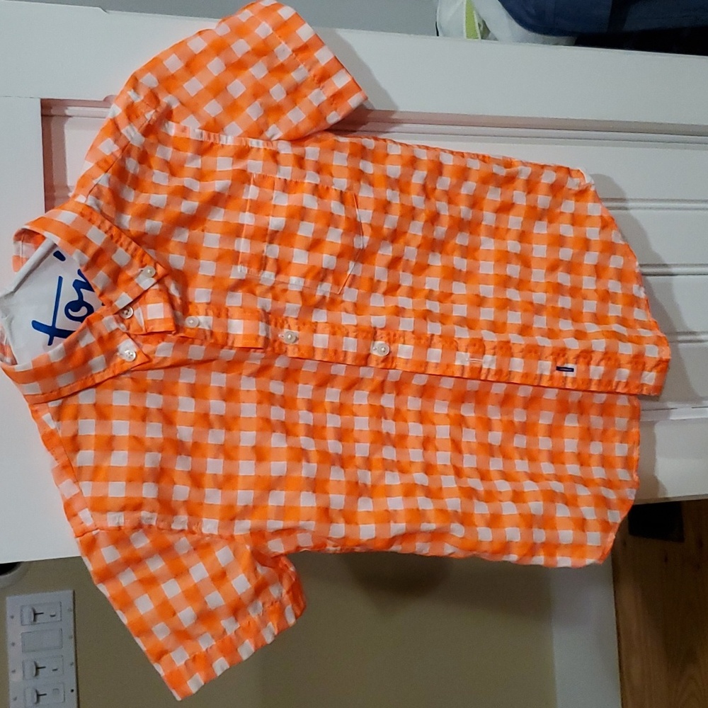 Crewcuts J Crew boys checked button down shirt 8